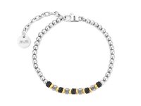 Armband 4US: Cesare Paciotti Herr Primavera Estate 25 in Stahl 4UBR7810